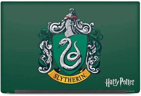 Skinit Decal Laptop Skin Compatible with Latitude 7400 (2020) - Officially Licensed Wizarding World Harry Potter Slytherin House Crest Design in Saudi Arabia