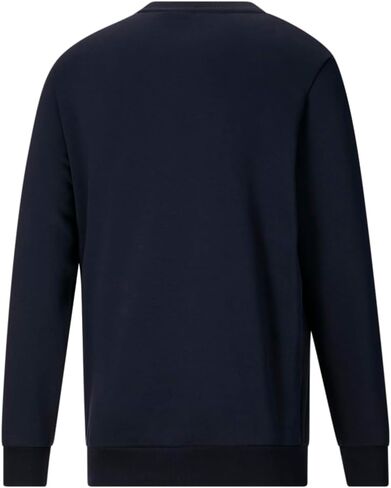 PUMA Mens Split Graphic Crew Neck Sweatshirt Casual - Blue - Size M in Saudi Arabia