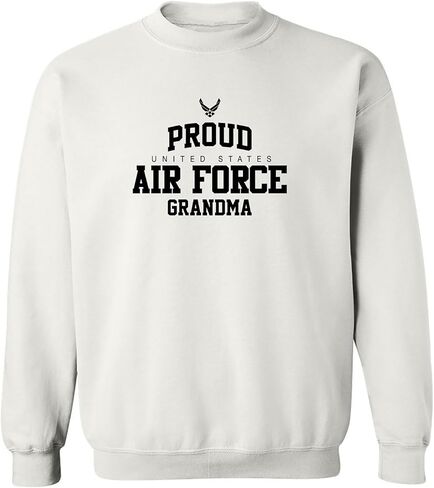 Zerogravitee فخور بالقوات الجوية الأمريكية GRANDMA Crewneck سويت شيرت in Saudi Arabia