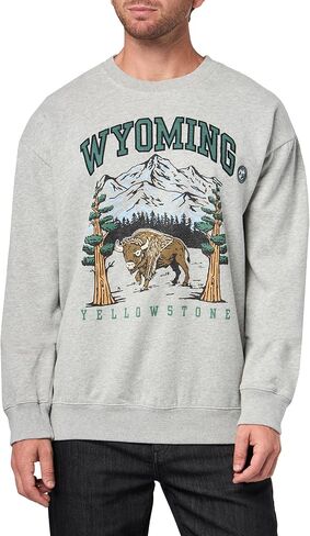 AEROPOSTALE mens Wyoming Crew Sweatshirt in Saudi Arabia