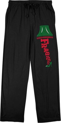 Bioworld A Christmas Story Fragile Men's Black Sleep Pajama Pants in Saudi Arabia