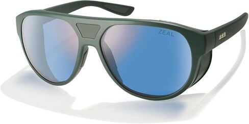 Zeal Optics Selkirk Plant-based Polarized Glacier Sunglasses for Men & Women w/Side Shields in Saudi Arabia