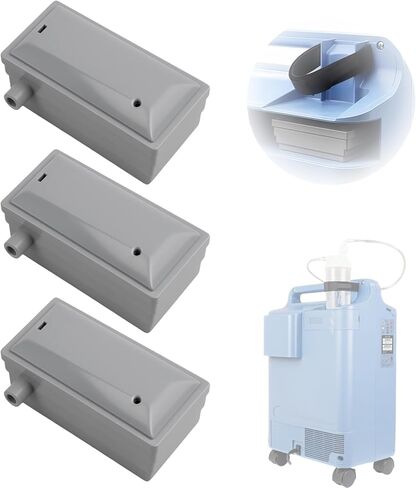 Oxygen Concentrator Intake Filter Compatible with EverFlo 5L, O2 Generator Machine Replacement Accessories, 3 Pcs in Saudi Arabia