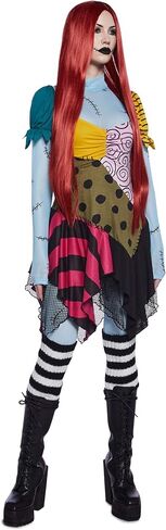 زي Dolls Kill Nightmare Sally Rag Doll - زي الهالوين الملون من Trickz N' Treatz in Kuwait