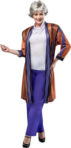 Rubies Womens Golden Girls Dorothy Costume Set With Wig in Saudi Arabia
