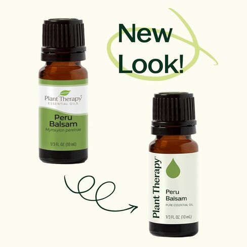 Plant Therapy Peru Balsam Essential Oil 10 mL (1/3 oz) 100% Pure, Undiluted, Therapeutic Grade in Saudi Arabia