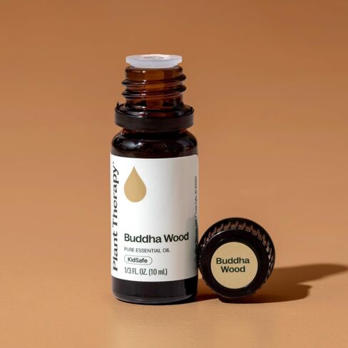 Plant Therapy Buddha Wood Essential Oil 10 mL (1/3 oz) 100% Pure, Undiluted, Therapeutic Grade in Saudi Arabia