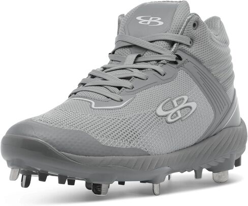 Boombah Victor Pureknit Men's Metal Cleat Mid - Core - Multiple Color Options - Multiple Sizes in Saudi Arabia