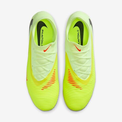 Nike Phantom 6 Low Pro Firm-Ground Soccer Cleats (Hyper Crimson/Limelight/Black) in Saudi Arabia