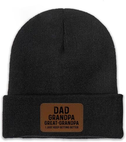 Great Grandpa Gifts-Great Grandpa Hat Blue Ball Cap,Navy Blue Hats for Men,Grandpa in Saudi Arabia