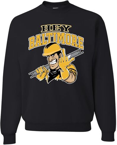 Wild Bobby Pittsburgh Fan | Pit Fantasy Football Sports Unisex Crewneck Sweatshirt in Saudi Arabia
