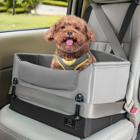 A 4 Pet Dog Car Seats for Small Dogs, Under 25 lbs, Patent Buckles in Saudi Arabia