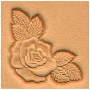 Tandy Leather Rose Corner Craftool� 3-D Stamp 8534-00
