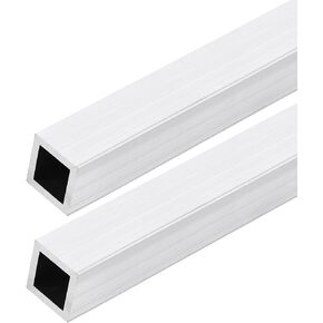DMiotech (38mm x 38mm x 3.2mm) 6061 Aluminum Square Tube 300mm Length Industry Metal Tubing for Machinery Frame Construction DIY Projects