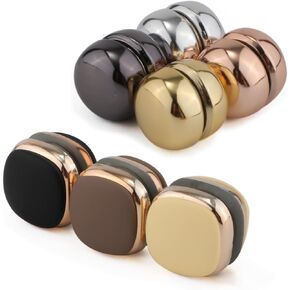 7pcs Hijab Magnetic Pins, 2 Shapes Pinless Strong Hijab Magnets for Clothing Multi-Purpose Scarf Magnetic Pin Shawl Clasp Brooch Small Convenient Magnetic Clips for Scarves, Women Girls