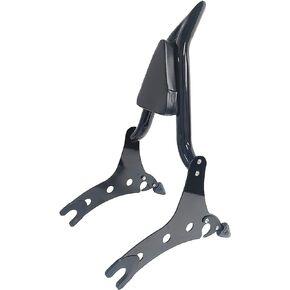 Chrome Sissy Bar Passenger Backrest Rear Pad Fit for Indian 2014-2022 2023 Chieftain Roadmaster Springfield Challenger Chief Dark Horse