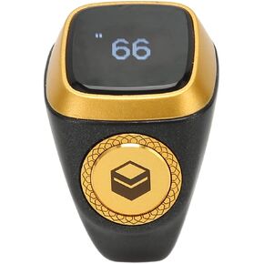 OLED Finger Tally Counter Clicker,Counter Finger Hand Counter with 0.49in Screen Support APP Digital Finger Smart Clicker,Tally Counter Ring for Muslims Prayer Time