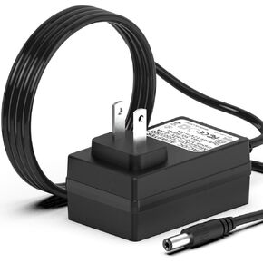 12V 3A Power Cord Charger Replacement for 4moms MamaRoo 2/4 Baby Swing, Rockaroo 2 Baby Swing, MamaRoo 2015 Infant Seat Bouncer OH-1048B1203000U/ OH-1048B1203000-U Charging Plug AC Adapter Black 6.6FT