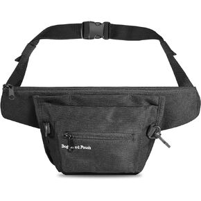ORIA Waist Pack, Dog Treat Pouch for Training, Waterproof Fanny Pack with Adjustable Belt, Quick Opening Design, Large Capacity, for Walking, Traveling, Running, Hiking, Shopping