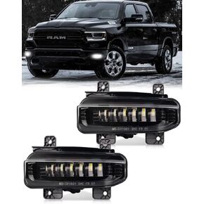 NORTHYUN Led Fog Lights for Dodge Ram 1500 2019-2021, 2019-2022 Dodge Ram 2500 3500