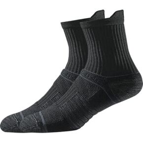 Strideline Men's and Women's Premium Athletic Socks, Crew-length (3-pack)