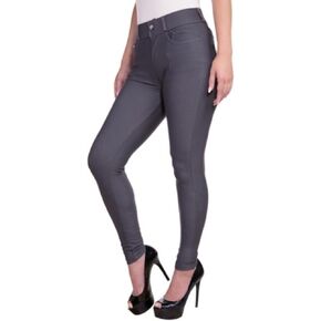 EAG Jeggings للنساء مريح مزيج القطن تمتد طماق تبدو الدنيم Jeggings مع جيوب (متوفر في حجم كبير)