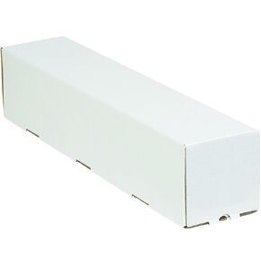 Ship Now Supply SNM5525 Square Mailing Tubes, 5" x 5" x 25", Oyster White (Pack of 25)