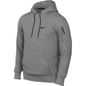 Nike Men's Therma Pullover Fitness Hoodie Gray