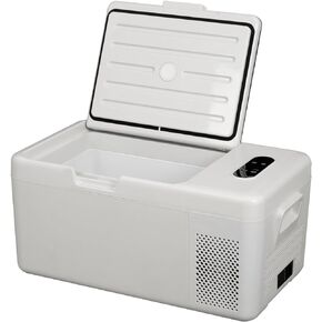 Alpicool S15 Portable Freezer, 12 Volt Refrigerator, 18 Quart (16.8 Liter) Fast Cooling 12V Car Fridge -4℉~68℉, Green Car Cooler, 12/24V DC and 100-240V AC for Outdoor, Camping, RV, Truck, Boat