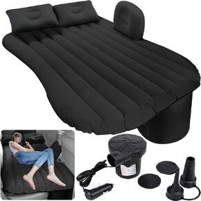 Car Inflatable Bed Mattress, Car Mattress Back Seat RV Bed Mattresses, Inflatable Car Travel Bed Mattress for Automotive SUV, Truck Cars, Inflatable Mattress Car Backseat Mattress for Sleeping Car Bed