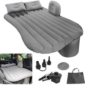 Car Inflatable Bed Mattress, Car Mattress Back Seat RV Bed Mattresses, Inflatable Car Travel Bed Mattress for Automotive SUV, Truck Cars, Inflatable Mattress Car Backseat Mattress for Sleeping Car Bed