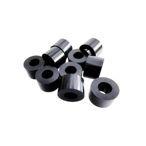 Aluminum Spacer 3/4" OD x 3/8" ID x Select Your Length, Round Spacer Unthreaded Standoff Bushing Plain Finish, Fits Screws Bolts 3/8" or M10 (1/2" Length, 25 PCS)