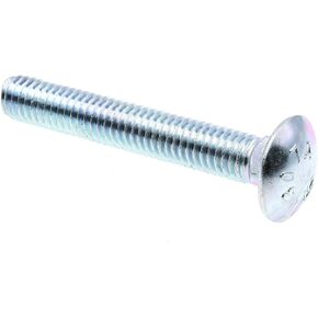 Prime-Line 9063647 Carriage Bolts, 3/8 In.-16 X 2-1/2 In., A307 Grade A Zinc Plated Steel (25 Pack)