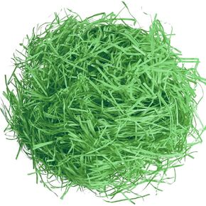 Gloreyan 1/2LB Valentine's Day Shredded Paper Filler Pink Raffia Paper Filler Easter Grass for Easter Gift Wrapping Basket Filling Birthdays Party Supply