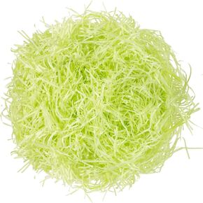 Gloreyan 1/2LB Valentine's Day Shredded Paper Filler Pink Raffia Paper Filler Easter Grass for Easter Gift Wrapping Basket Filling Birthdays Party Supply