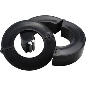 GYUPTRK 8 Pack 80MM Excavator Bucket Pin Shim Kit Detachable for Excavator and Skid Steer Fit for Cat Bobcat Kubota Komatsu Takeuchi New Holland, 5mm Thickness