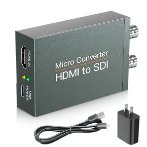 HDMI to SDI Converter, HDMI to Tow SDI Converter, HDMI in 2 Ports SDI Out Converter, Audio Embedder Supports HDMI 1.3 1080P, 3G/ HD-SDI Auto Format Detection(HDMI Type A）