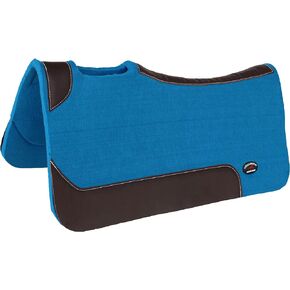 CHALLENGER Horse Western Contoured Wool Felt Therapeutic Red Saddle Pad 3981