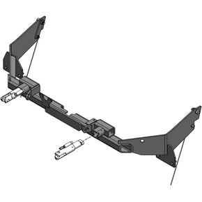 Blue Ox BX2691 Custom Tow Bar Base Plate Bracket for Dinghy Towing, Fits Select Ford Escape Hybrid