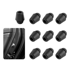 10PCS Car Door Bumper Guards Door Shock Absorber,Rubber Car Door Slam Stopper for Front/Rear Door,Universal Car Accessories Car Door Protector Edge Guards Pads for Noise Reduction (10PCS)