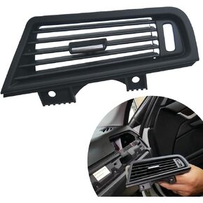 OVANOH Left Side Conditioner Air Outlet Vent Grill Compatible For BMW 5 Series F10 F18 2010-2016 Interior Instrument Dashboard Air 64229166883