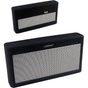 AZTOPA Case for Bose Soundlink III 3 Bluetooth Wireless Speaker - Silicone Protective Cover Sleeve Travel Carrying Case