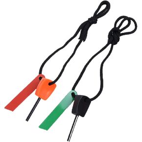 QWEQWE 2 Pack Outdoors Mini Magnesium Rod Ferro rods Emergency Survival Fire Starter Kit Great for Camping Hiking Hunting Backpackin（Camping Emergency Fire Starter）