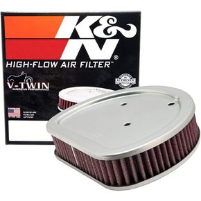 K&N Engine Air Filter: High Performance, Powersport Air Filter: Fits 1999-2015 HARLEY DAVIDSON (Heritage, Softail, Fat Boy, Breakout, Rocker, Fat Bob, Night Train, and other select models) HD-1499