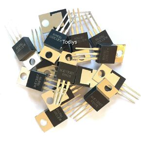 Todiys New 15Pcs for E13007 E13007-1 E13007-2 MJE13007-2 J13007 J13007-2 FJP13007H2 to−220 Switchmode NPN Power Transistor MJE13007