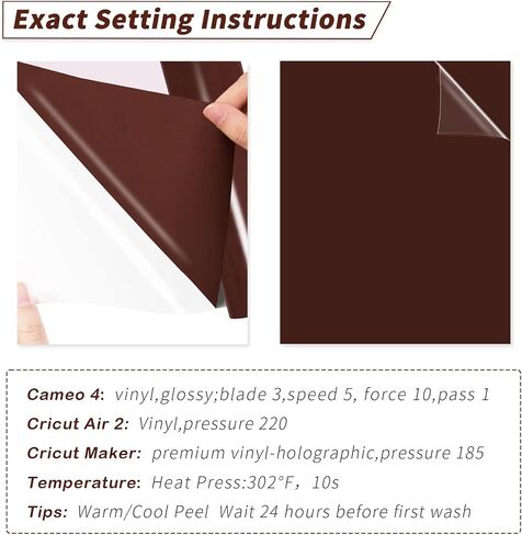V C VACREER Skin Tone Heat Transfer Vinyl - 10 Pack Brown HTV Vinyl Sheets 12"x10" Brown Earth Tone Iron on Vinyl Pack for Tshirt Clothing in Saudi Arabia