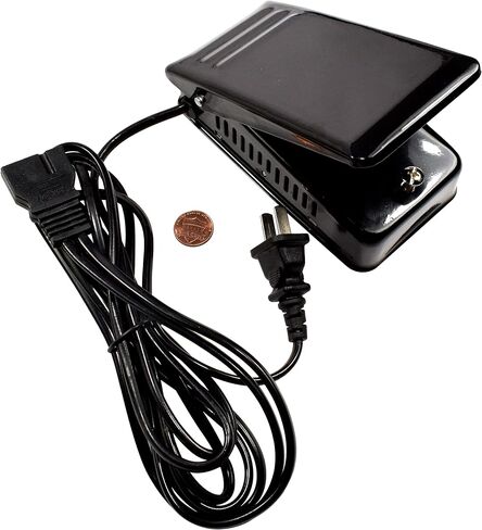 HQRP وحدة تحكم القدم متوافقة مع المغني 14U32A 14U34 14U34B 14U344B 14U354B 14U44 14U46B 14U52A 14U53A 14sh654 آلة الخياطة دواسة سلك الطاقة in Kuwait