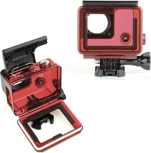 حافظة هيكل عظمي من SOONSUN لهاتف GoPro Hero 4، Hero 3+، Hero 3 كاميرات جانبية مفتوحة سهلة الشحن غطاء حماية غطاء حماية لكاميرات GoPro Hero 3 3+ 4 in Kuwait