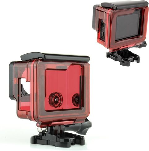 حافظة هيكل عظمي من SOONSUN لهاتف GoPro Hero 4، Hero 3+، Hero 3 كاميرات جانبية مفتوحة سهلة الشحن غطاء حماية غطاء حماية لكاميرات GoPro Hero 3 3+ 4 in Kuwait