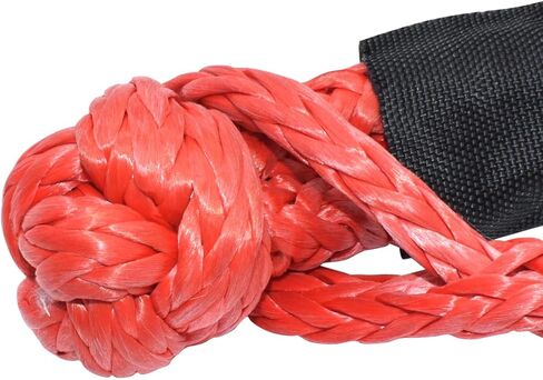 RCRBT 41000 lb Winch Snatch Recovery Ring & Synthetic Winch Rope for UTV ATV SUV Truck Recovery Snatch Ring Soft Shackle in Saudi Arabia